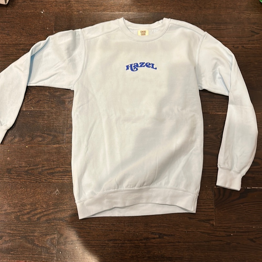 Blue crewneck in size S